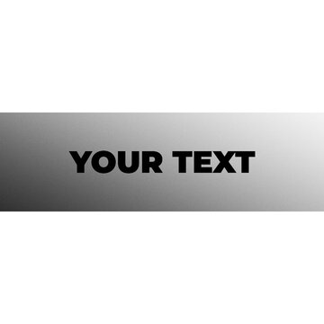 Minimal Stomp Bold Typography &ndash; Black White Word by Word Brand Opener Square