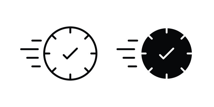 quick response icon graphic element for project and web designs