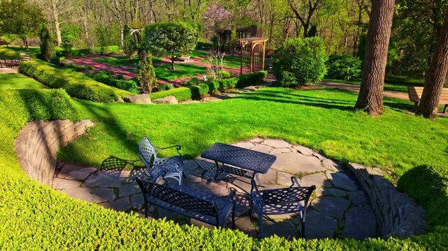 English Gardens Bloom at Dubuque Arboretum