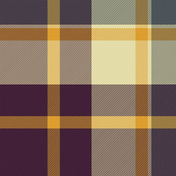 Poncho fabric pattern tartan, real background textile plaid. Group check texture vector seamless in dark and light colors.