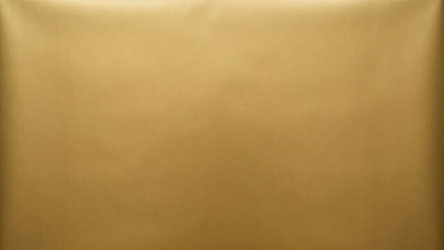 Gold smooth coated wrapping paper background texture