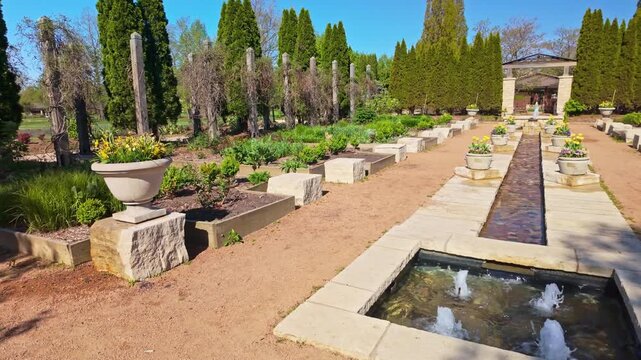 Reiman Gardens Scenic Landscape Iowa
