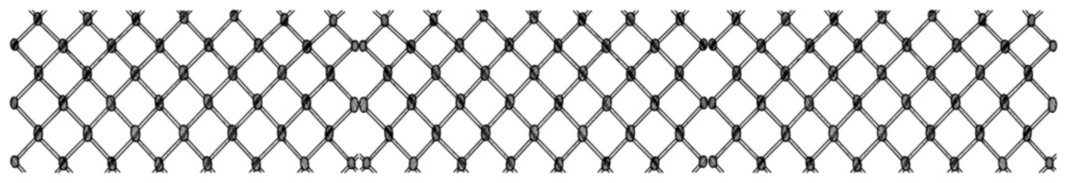 Chain link fence seamless pattern for industrial or sports background design