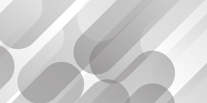 Abstract minimal white and grey glossy squares triangle, abstract tech corporation smooth web space surface digital banner design stripes concept for web, flyer.