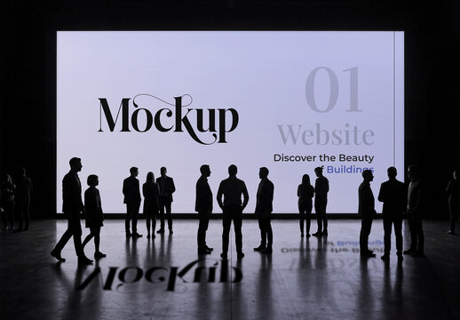 Expo Screen Mockup Branding