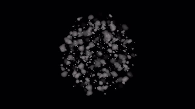 2d vfx explosion transparent backgorund with alpha channel