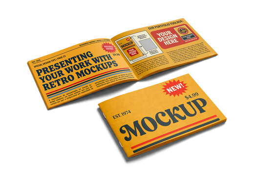 Landscape Brochure Mockup