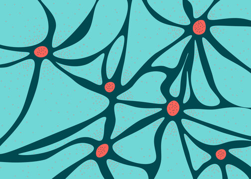 Abstract neural network connection and synapse structure