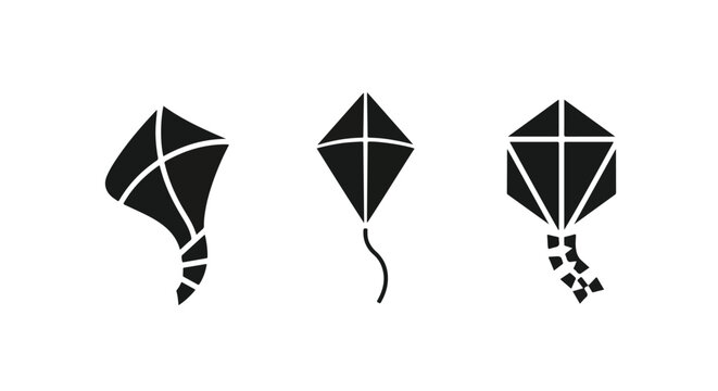 Geometric diamond and gem silhouettes in a dotted border design