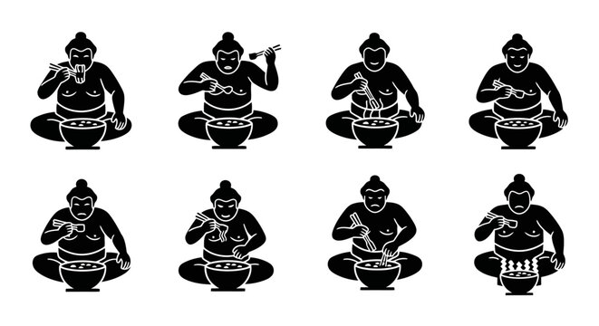 Black and white illustration of musicians playing traditional instruments.