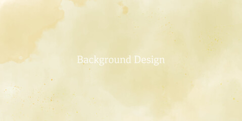 Obraz premium Abstract watercolor art background template. brown beige watercolor backdrop empty space for text, banner, presentation or product display graphic design