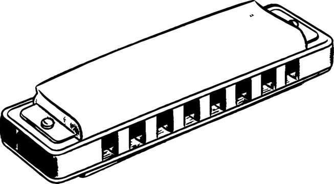 Traditional mouth organ harmonica instrument