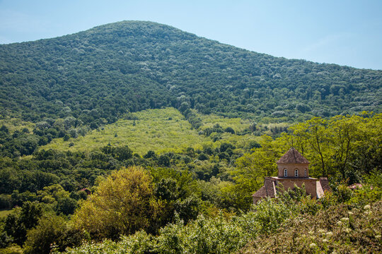 Monastery on the hillside of Vrsac mountains