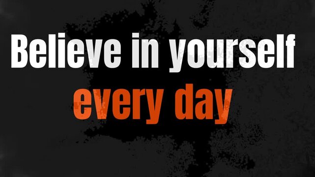 Confidence and self-belief are the first steps toward success. Trust your journey, stay positive, and keep moving forward every day.