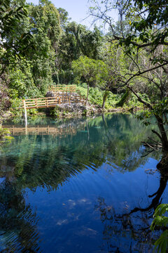 The Laguna Dudu Located in Duarte Province, Dominican Republic
