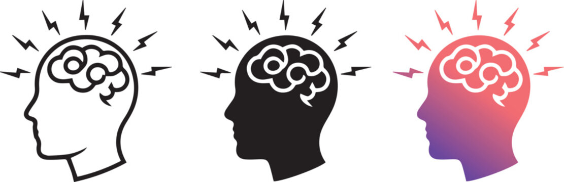 Anxiety Mental Health Icon
