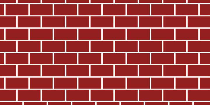red brick texture background vector