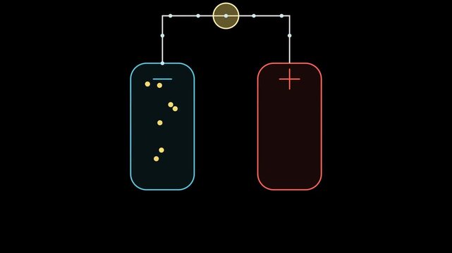 Those electrons want to reach the positive cathode to reach a lower energy state. By connecting a wire, you provide the only path available