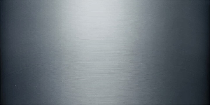 A shiny brushed metal texture background featuring a grey stainless steel plate pattern with a light metallic chrome surface wallpaper backdrop design