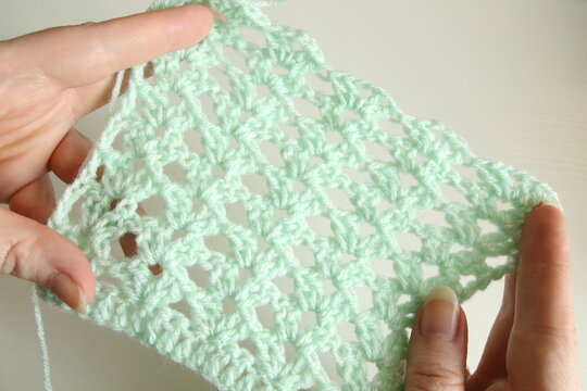 handmade crochet lace pattern