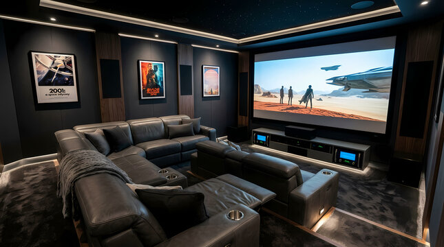 Living room interior with television, sofa, table, and modern furniture design