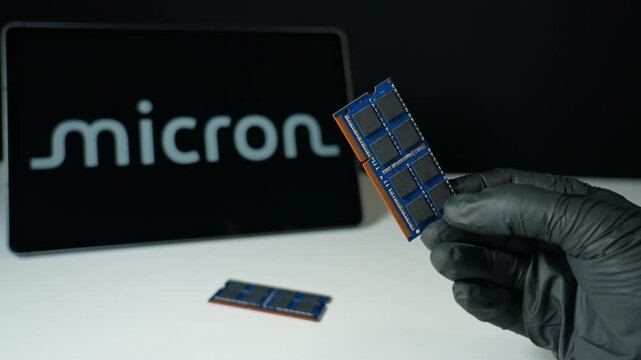Micron Technology, American multinational semiconductor company that manufactures computer memory and computer data storage products