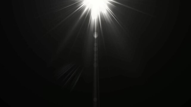 optical sun the bright flash. White glowing light explodes on a transparent background. Transparent shining sun, bright flash. Vector sparkles