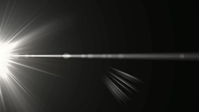 optical sun the bright flash. White glowing light explodes on a transparent background. Transparent shining sun, bright flash. Vector sparkles