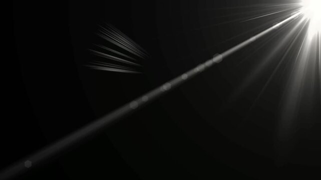 optical sun the bright flash. White glowing light explodes on a transparent background. Transparent shining sun, bright flash. Vector sparkles