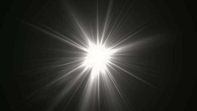 optical sun the bright flash. White glowing light explodes on a transparent background. Transparent shining sun, bright flash. Vector sparkles