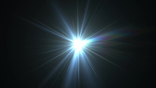 optical sun the bright flash. White glowing light explodes on a transparent background. Transparent shining sun, bright flash. Vector sparkles