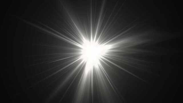 optical sun the bright flash. White glowing light explodes on a transparent background. Transparent shining sun, bright flash. Vector sparkles