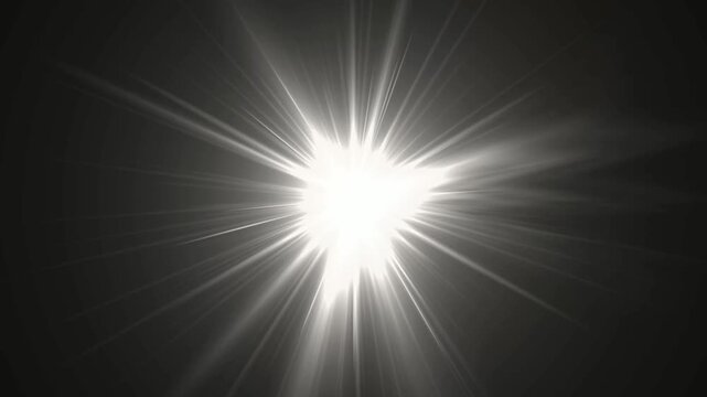 optical sun the bright flash. White glowing light explodes on a transparent background. Transparent shining sun, bright flash. Vector sparkles
