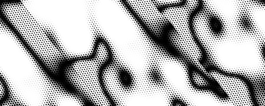 Black and white smooth transition of hexagon pattern made halftone effect for sporty background and jersey. Fully editable vector element. Vector Format Illustration.