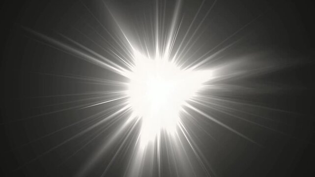 optical sun the bright flash. White glowing light explodes on a transparent background. Transparent shining sun, bright flash. Vector sparkles