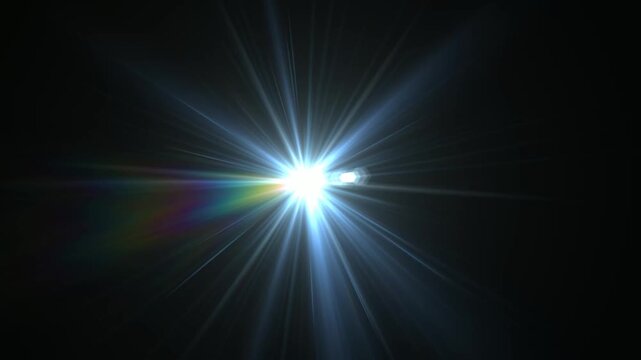 optical sun the bright flash. White glowing light explodes on a transparent background. Transparent shining sun, bright flash. Vector sparkles