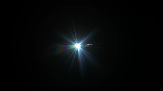 optical sun the bright flash. White glowing light explodes on a transparent background. Transparent shining sun, bright flash. Vector sparkles