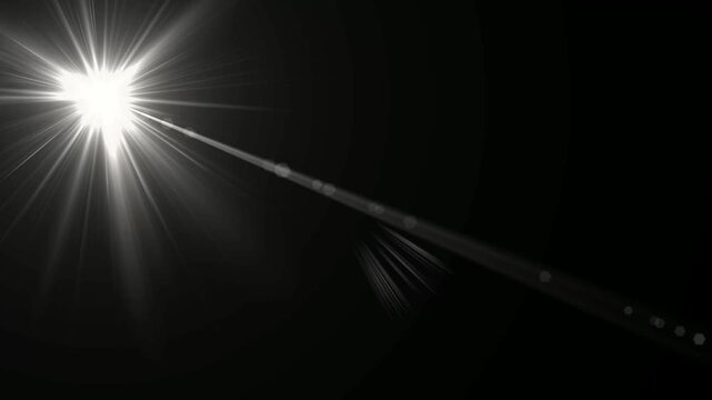 optical sun the bright flash. White glowing light explodes on a transparent background. Transparent shining sun, bright flash. Vector sparkles