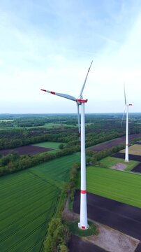 Wind Turbine Power Across the Countryside