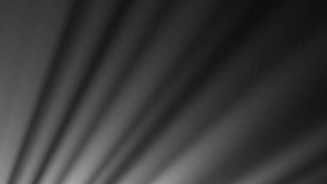 4K Dramatic Thick Light Rays Fanning Out from Bottom Left Corner