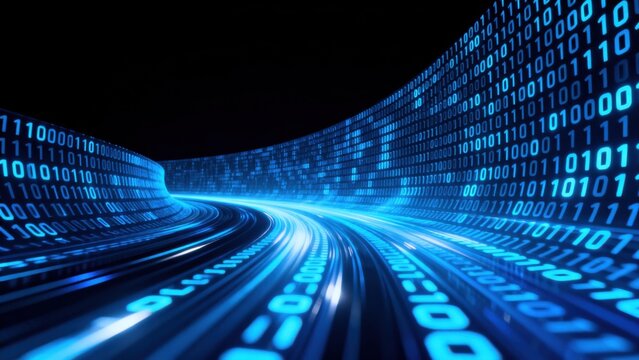Digital binary code tunnel