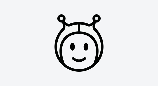 Cartoon character illustration on white background
