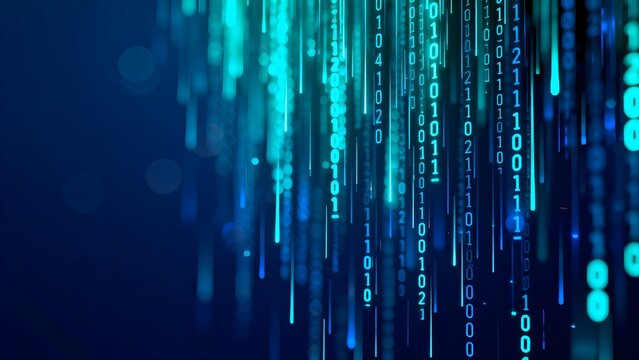 Digital binary code stream