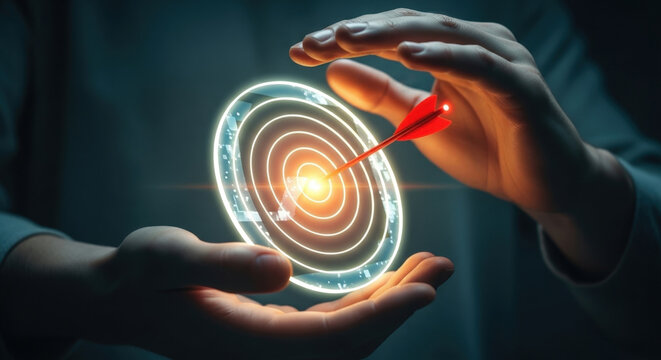 Goal Target Arrow Hands Success Aim Accuracy Focus Achieving Concentrating Strategy Businessman Precision Accurate Marketing Businessman Success