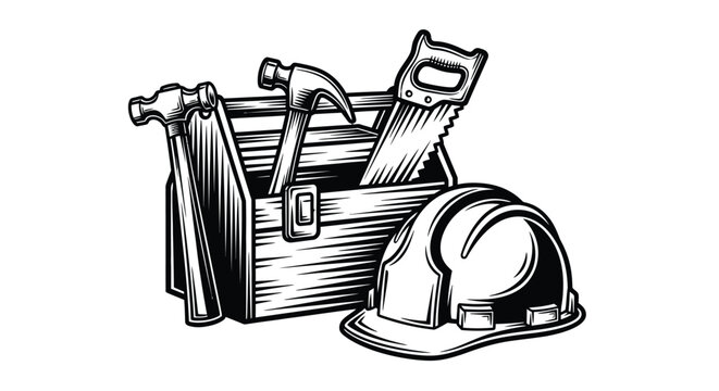 Construction tools and safety equipment
