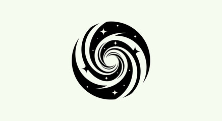 Abstract spiral shape design © Stylo