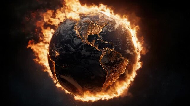 Apocalyptic Earth Explosion