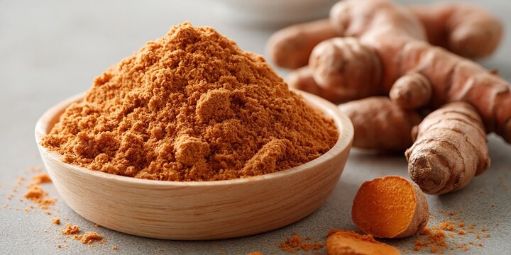 tumeric powdered orange root powder