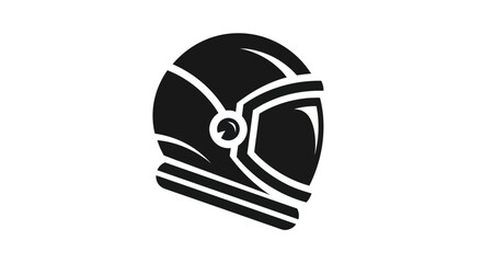 Astronaut helmet icon on white background © Stylo