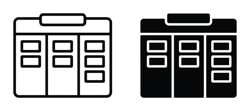 Kanban Board Icons, Project Management Tools, Workflow Organization, Task Management System, Agile Development Board